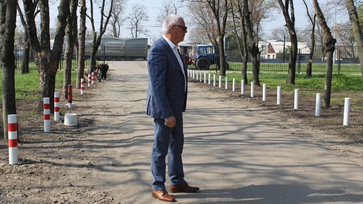 В Павлограде возле парка 