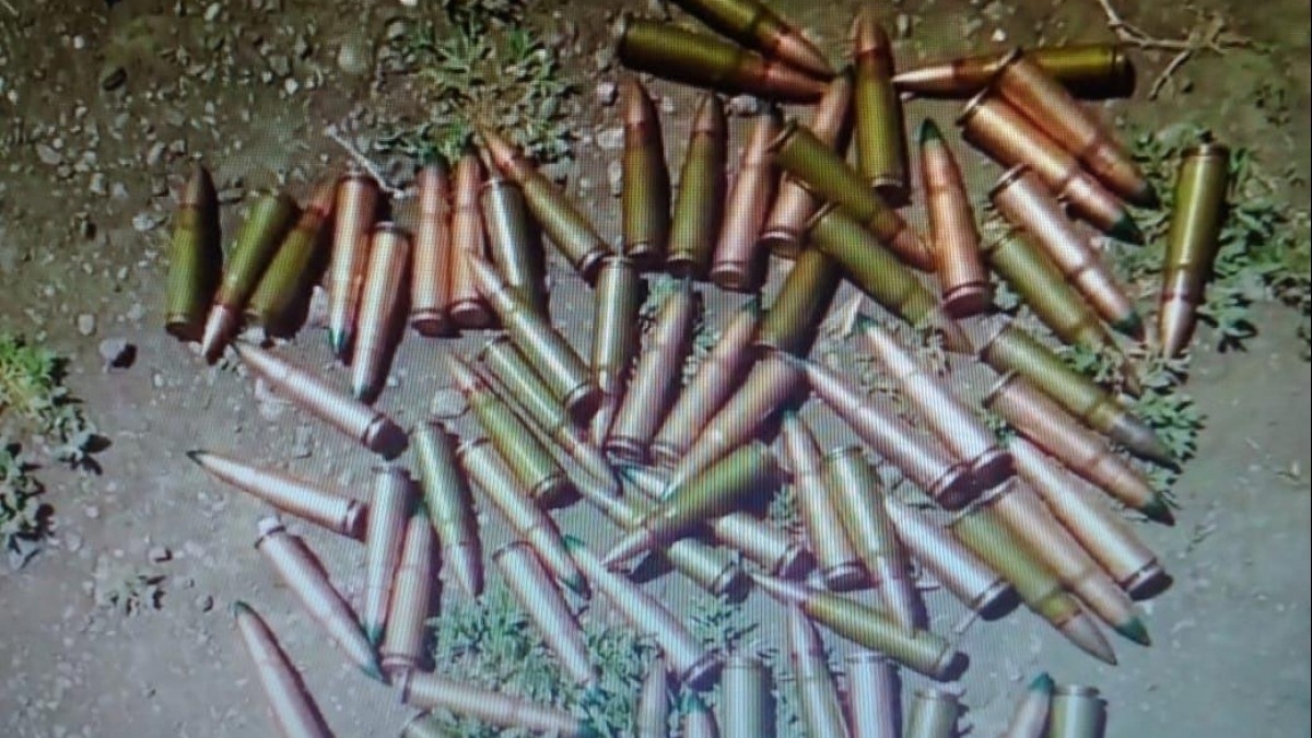 В Терновке полицейские изъяли у мужчины боеприпасы и наркотики