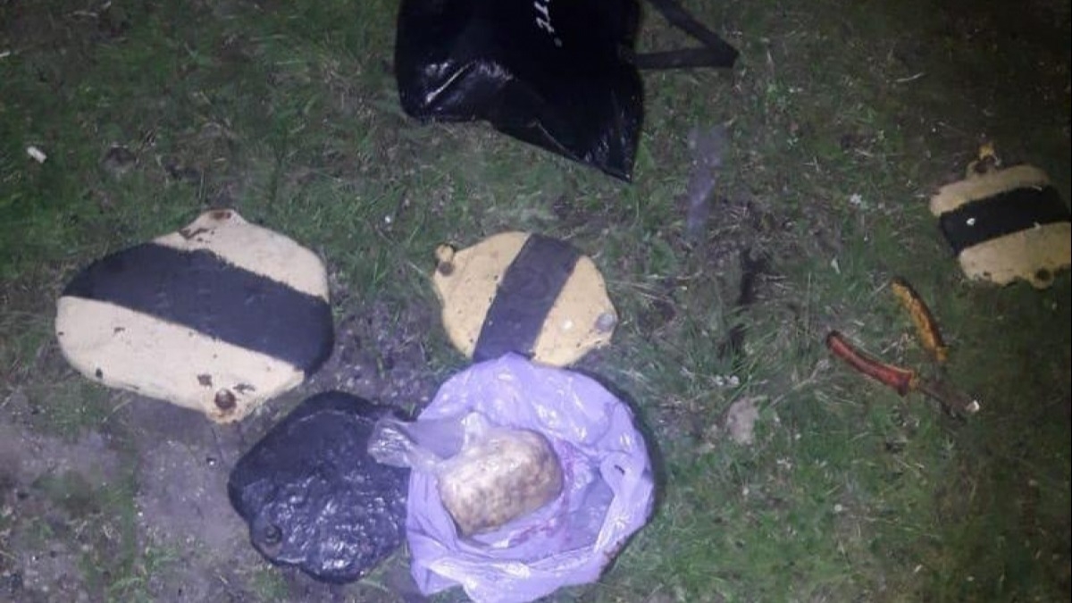 У павлоградца изъяли 500 грамм тротила