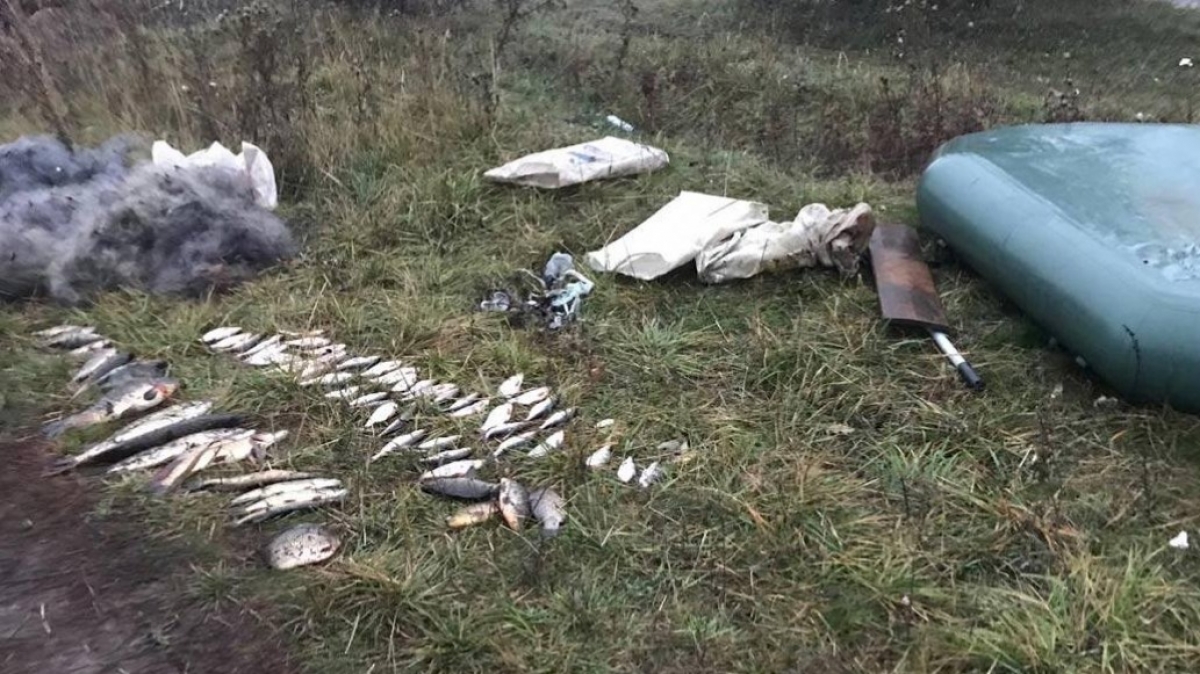 В Павлоградском районе полицейские задержали браконьера с уловом на 7500 гривен