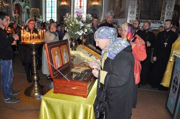 Приложиться к мощам мучеников Космы и Дамиана можно в павлоградском соборе 