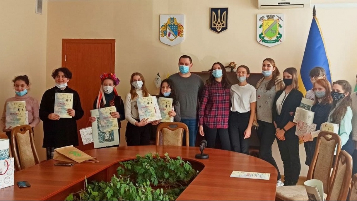 В Павлограде наградили участников и победителей конкурса чтецов, посвященного Лесе Украинке
