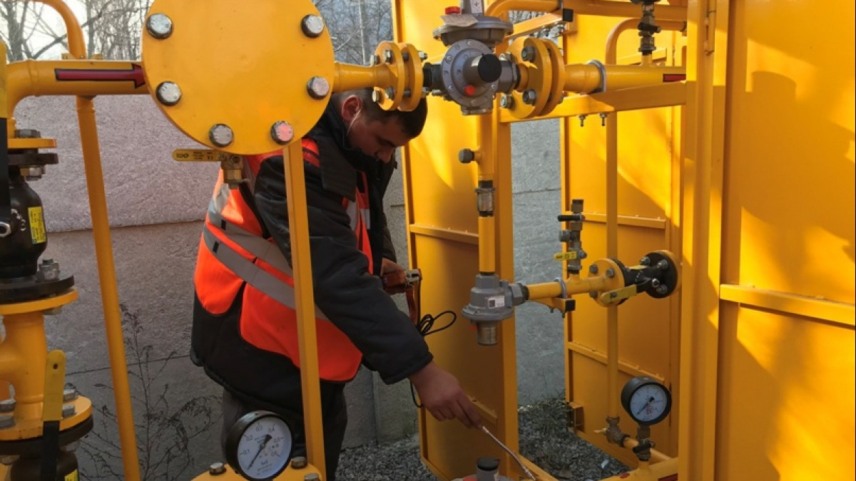 Днепропетровскгаз перевёл три тысячи ГРП на работу в отопительный период