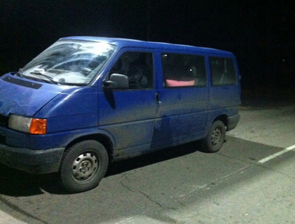 Под Першотравенском полицейские задержали автомобиль с арсеналом оружия