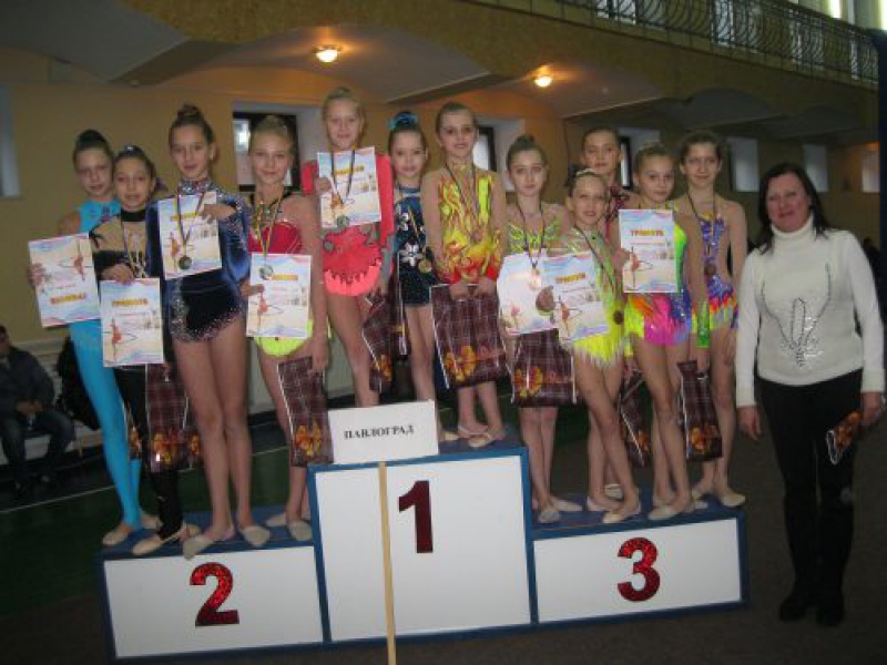 Павлоградские гимнастки завоевали призовые места Чемпионата Сумской области