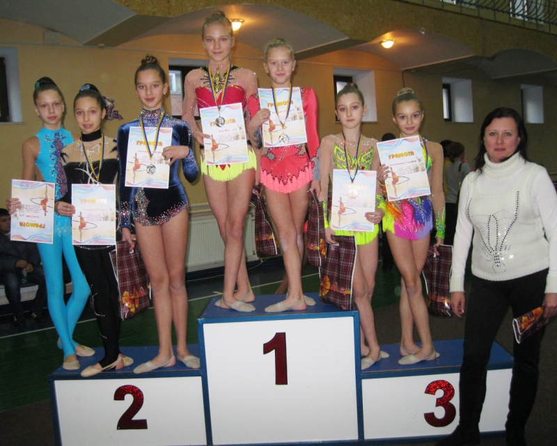 Павлоградские гимнастки заняли в Сумах 6 призовых мест