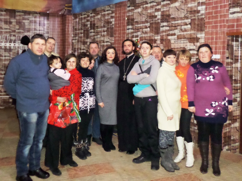 В Павлограде соцработники поздравили с Новым годом людей с ограниченными возможностями