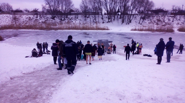 Как Западный Донбасс отметил Крещение