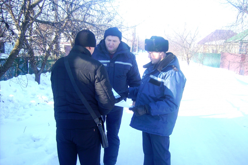 В Силеньниково пожарные усилили работу с местным населением