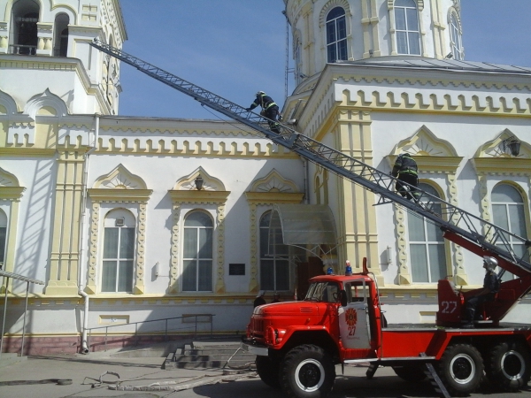 В центре Павлограда «горела» церковь Голубицкого: пожар ликвидирован