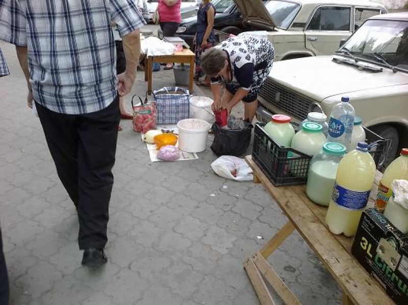 На стихийных рынках Павлограда тепер не будет мяса и молока 