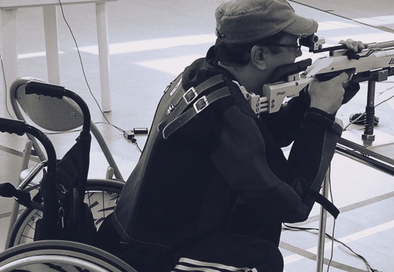 В Павлограде соревновались инвалиды по стрельбе 