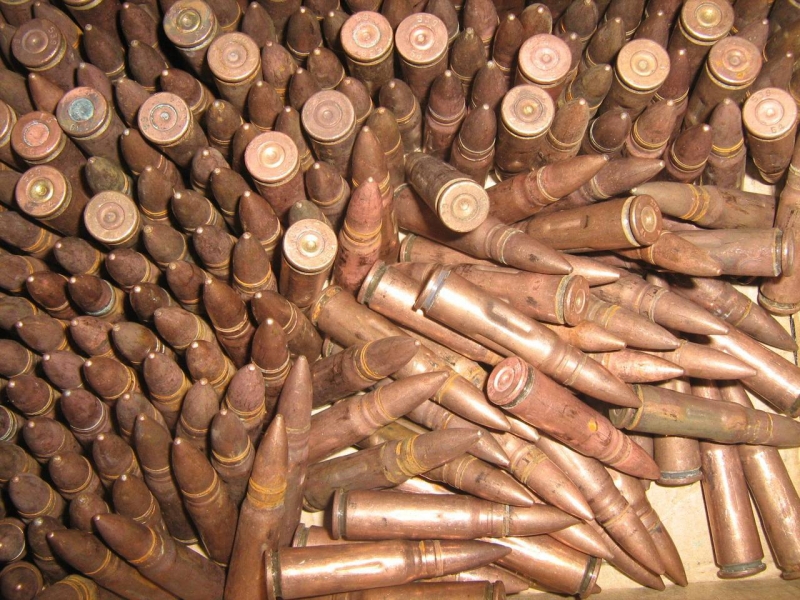 В терновском супермаркете в сумке парня нашли 50 боеприпасов 