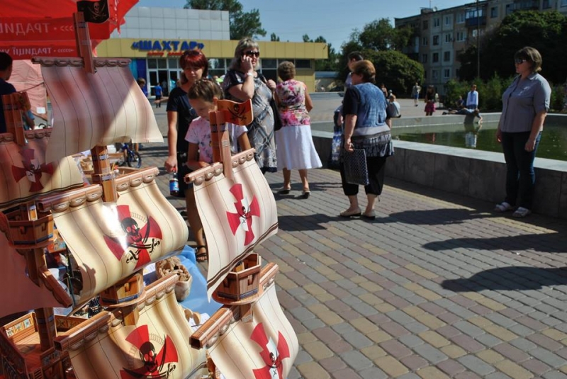 Модели боевых и парусных судов украсили День Терновки
