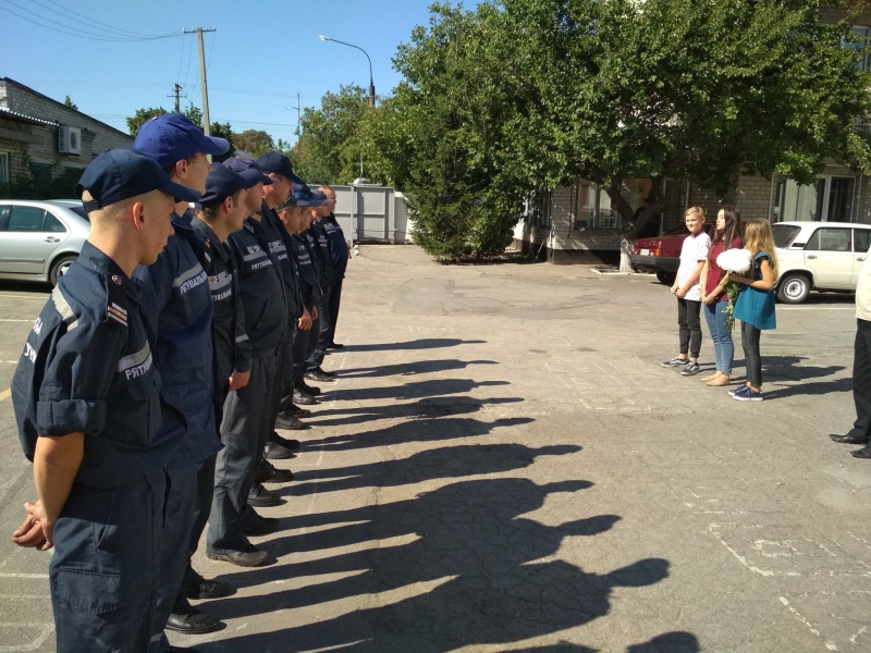 Павлоградских спасателей поздравили с профессиональным праздником 