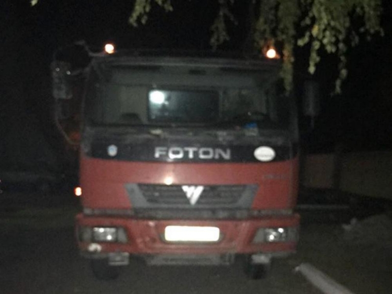 В Терновке пьяный водитель фуры не остановился на требование патрульных 