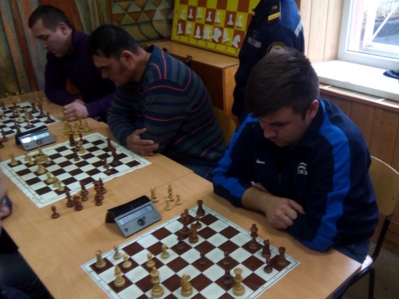 Пожарные Павлограда приняли участие во II-м этапе соревнований по шахматам
