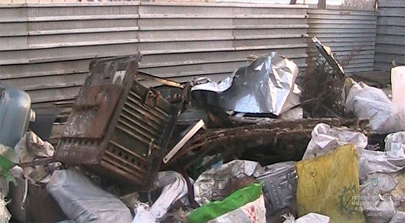 На Павлоградщине полицейские пресекли деятельность незаконного пункта приема металлолома