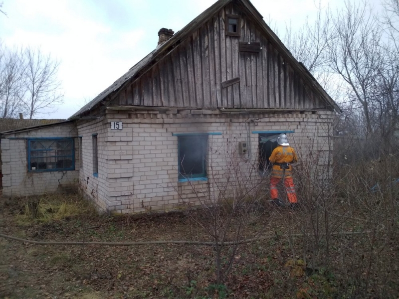 На Юрьевщине во время пожара обнаружили труп