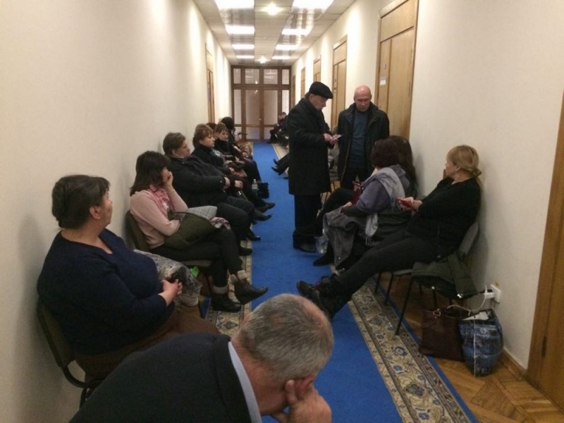 Голодовка павлоградских медиков продолжается. Возможно силовое выдворение голодающих?