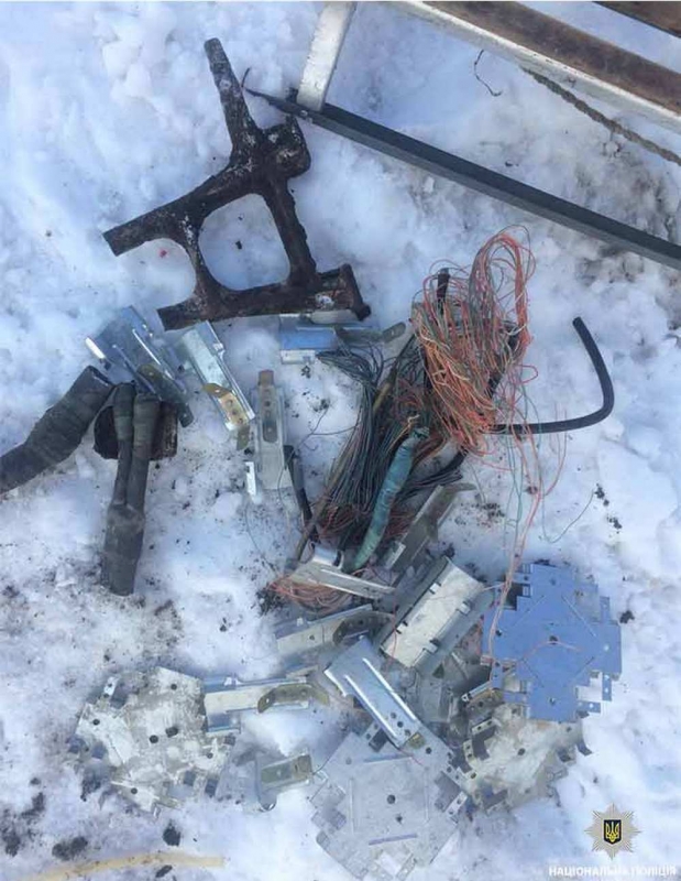 В Павлограде поймали двух ворюжек, которые пытались украсть кабель