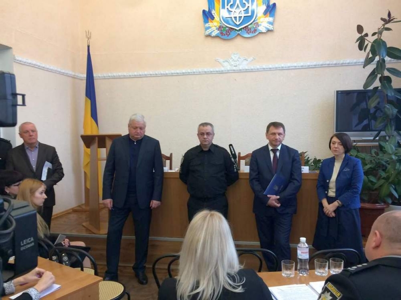 В Павлограде брифинг с участием полиции превратился в ток-шоу