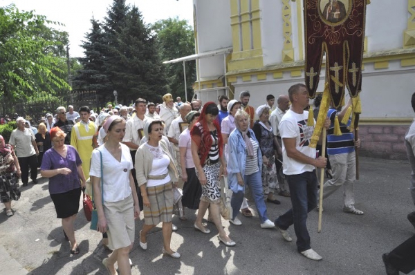 Павлоградцы поддержали Всеукраинский крестный ход 