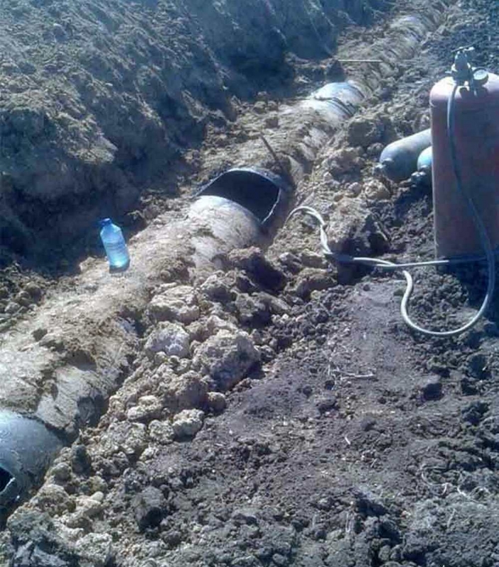 На Павлоградщине двое мужчин вырезали трубы оросительной системы между насосными станциями