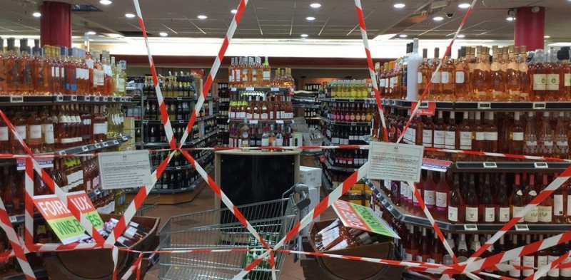 В Павлограде таки заработал «сухой закон» в ночное время