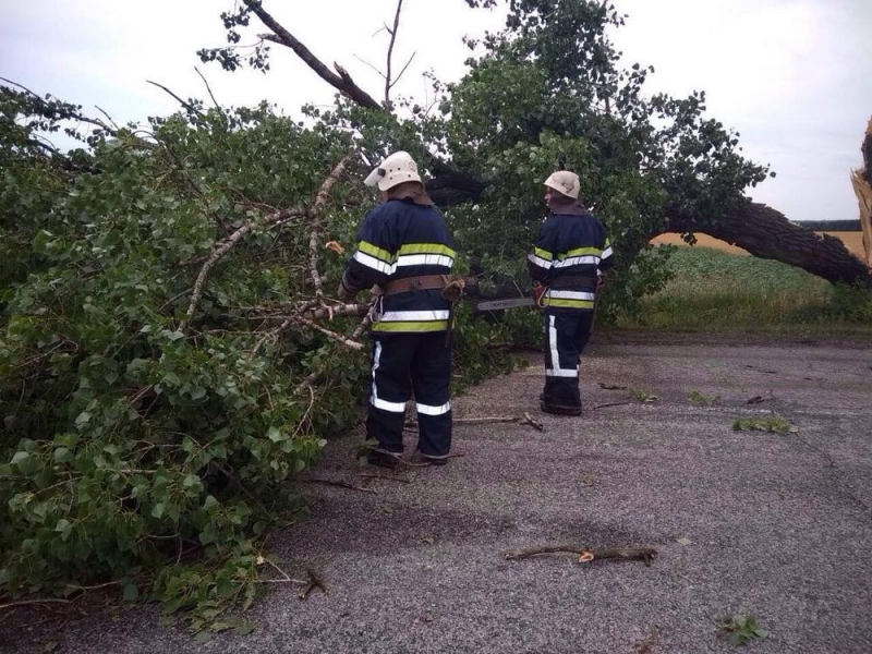 В Юрьевском районе гроза наделала беды
