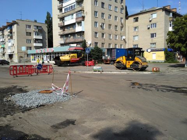 Дорогу по Полтавской снова частично перекрыли 