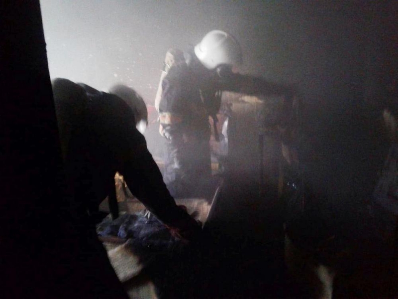 В Павлограде во время пожара погиб мужчина