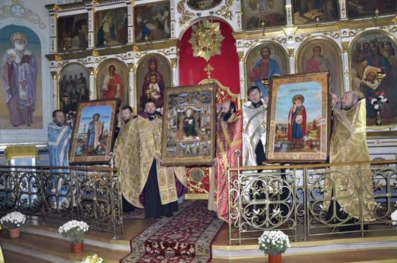 В Павлоград прибыли частицы мощей Андрея Первозванного, князя Владимира и княгини Ольги