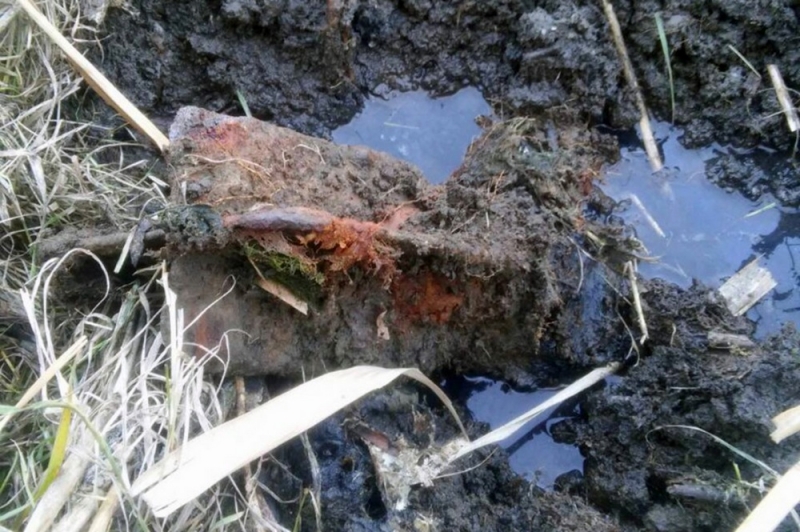 Вблизи Богуслава рыбак нашел авиационную бомбу