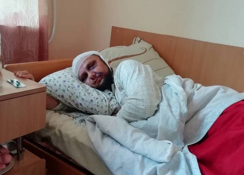 1,5 недели спустя: жена жестоко избитого в Павлограде активиста сообщила о его состоянии