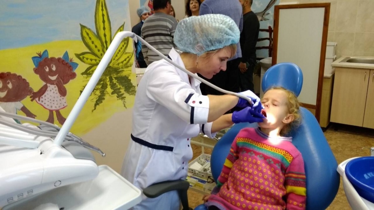 В Павлограде открылся бесплатный современный стоматологический кабинет для детей