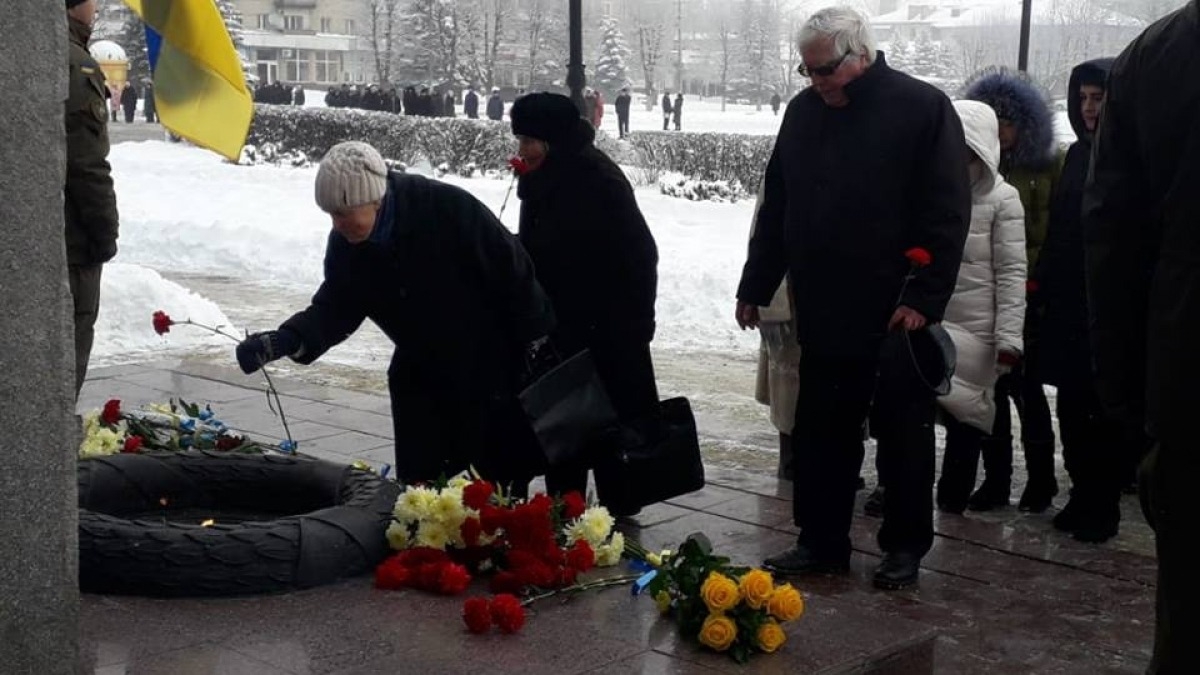 В Павлограде отмечают день Соборности Украины