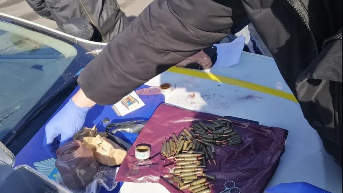 В Юрьевском районе полицейские задержали вора с патронами